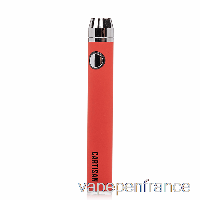 Cartisan Bouton Vv 650 510 Batterie Stylo Vape Rouge